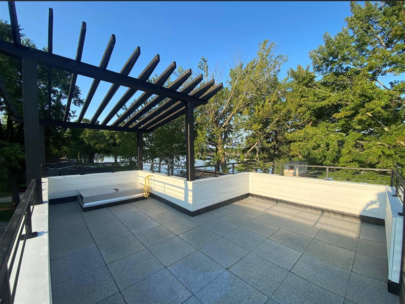 Lake House Roof Deck